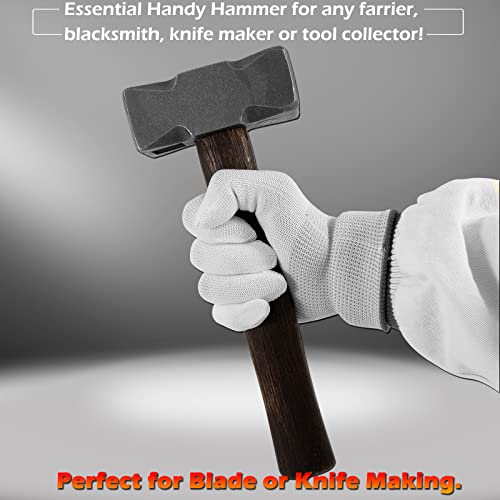 image for Bonbo 2.2LB Forging Square Hammer with Double Faces Perfect for Farrie