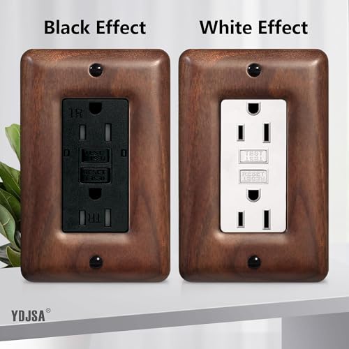 Decorative Outlet Covers Solid North American Walnut Plug Plate Covers, Electrical Wall Plates for Outlets - Image 6