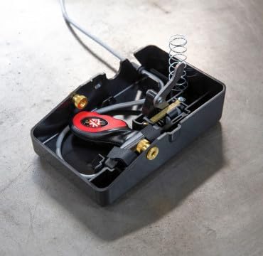 Internal view of the CK Worldwide SGFP-10-1-L6 Steady Grip Foot Pedal showing the control mechanism