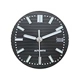 ATOMUSERLY Orologio luminoso blu con quadrante da 1 pezzo 30,5 mm adatto for accessori di movimento NH35(8)