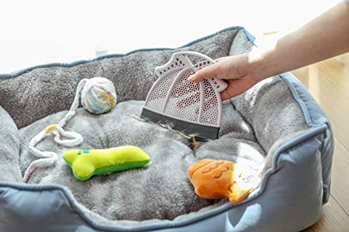 Broombi Pet Hair Remover, Cleans Lint, Dust, Human Hair - Reusable Silicone Blade Removes Dog And Cat Hair, Animal Fur - For Furniture, Rugs, Fabric, Clothes, Pillows, Bedding, Car Seats #TOP4