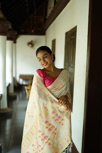 Image of Avantika Fashion Women's Kanjivaram Soft Semi Silk Banarasi Sarees With Blouse Piece.