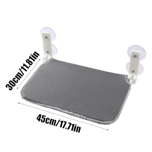 Hamaca para reptiles plegable con percha para tomar el sol y cama de PVC 3