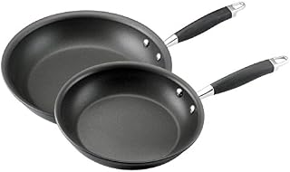 Anolon 82074 Advanced Hard Anodized Nonstick Frying Pan Set / Fry Pan Set