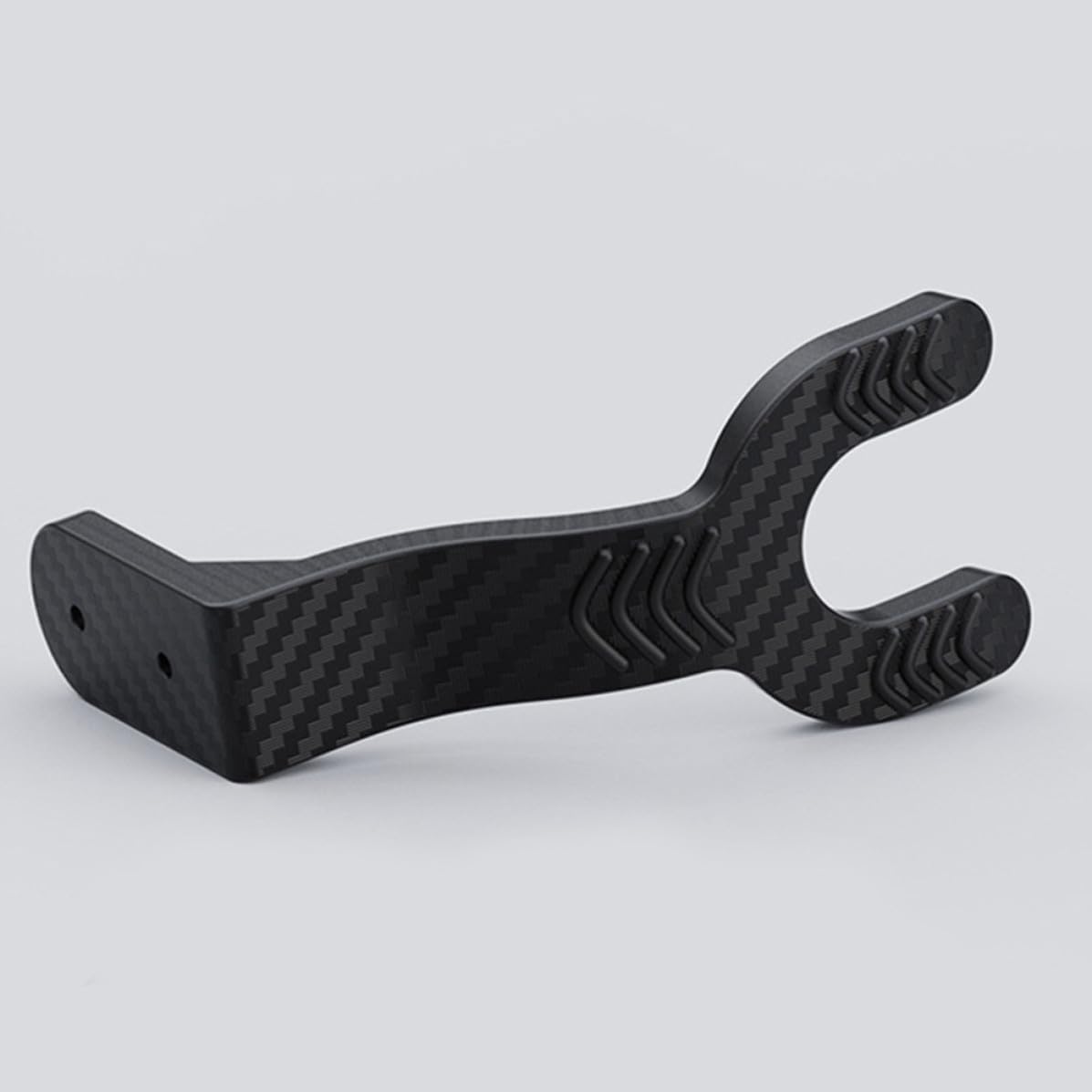 Cabilock 8 Stück Helmaufhänger Wandhaken aus Abs Schwarz für Hut und | Wandmontage, ohne Bohren, Platzsparend für Aufbewahrung, Schlichtes Design, für Hüte und Jacken
