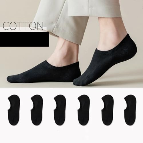 No Show Socks Men, Casual Athletic Non Slip Cotton Invisible low Cut Ankle Short Socks Men4
