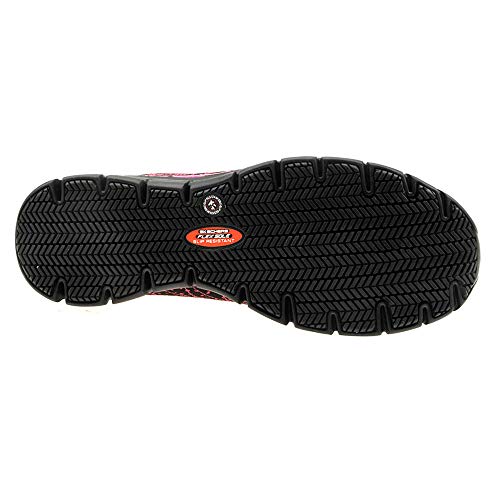 Skechers Skechers Women's Sure Track-Flinser Oxford 6 B(M) US Black-Pink