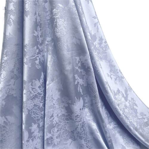 Tissu satin jacquard anti-plis texture soie douce pour rénover un fauteuil usé