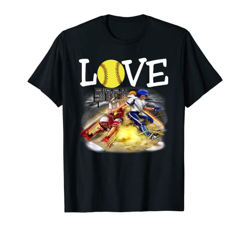 Girls Funny Softball Apparel NANDI LLC - Vêtement de softball amusant pour filles T-Shirt
