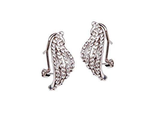 Preisvergleich Produktbild scarlet bijoux - Ohrring kristall Höhe ca. 2 cm