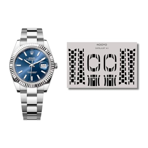 NOOYO Protective Film for Rolex Datejust 41 Protection for Case Clasp and Strap 6- digit reference number (e.g. 126334)
