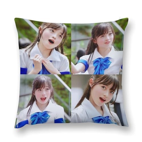橋本環奈 抱き枕カバー 車載抱枕 クッションカバー 店飾り インテリア 座布団 アニメ グズ い背当て飾り 萌えグッズ 枕カバー 雑貨 可愛 26 "x26 "