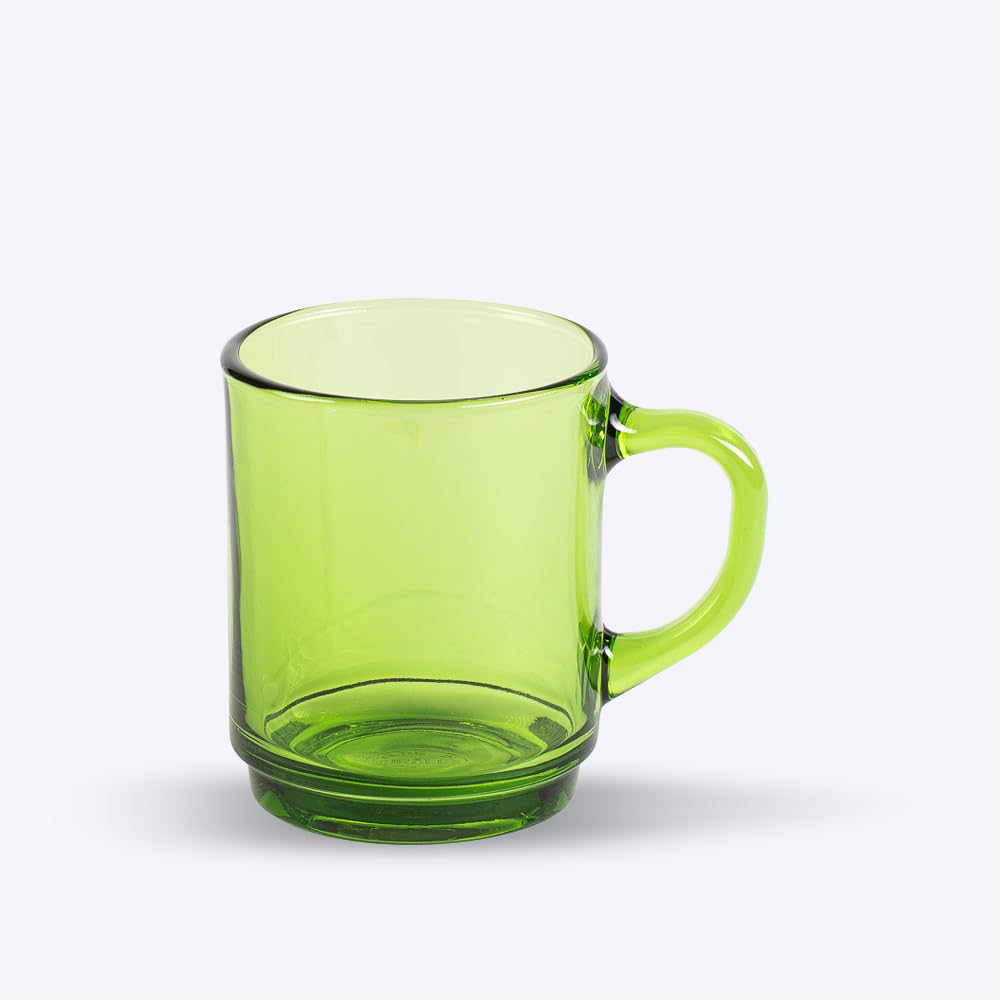 Amazon.com | Duralex Set of 6 Stackable 26cl Tempered Glass Mugs