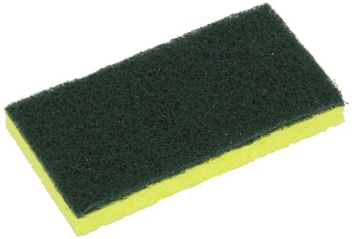 Impact Products Cellulose Scrubber Sponge, Yellow, Green 0.9" x 3" x 6.3"