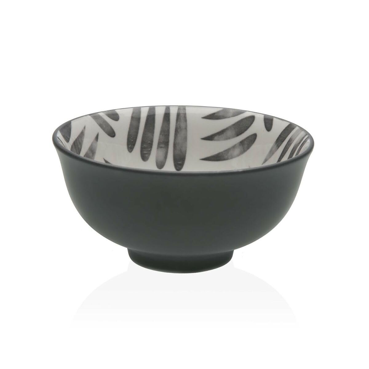 Versa Bowl Grey 11.5 x 6 x 11.5 m Ceramic Porcelain