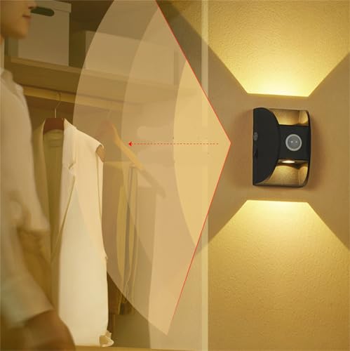Aplique de pared con sensor para pasillos modernos que buscan una iluminación nocturna segura 7