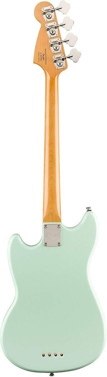 Squier Classic Vibe 60s Mustang Bass, Surf Green, Laurel Fingerboard