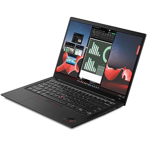 Image of Lenovo ThinkPad X1 Carbon Gen 11, Ultralight, Intel i7-1365U vPro, 14 inch FHD (1920 x 1200) IPS, Anti-Glare, 32GB DDR5, 1TB SSD, 1080p Camera, Backlit, Win 11 /10 Pro - Black