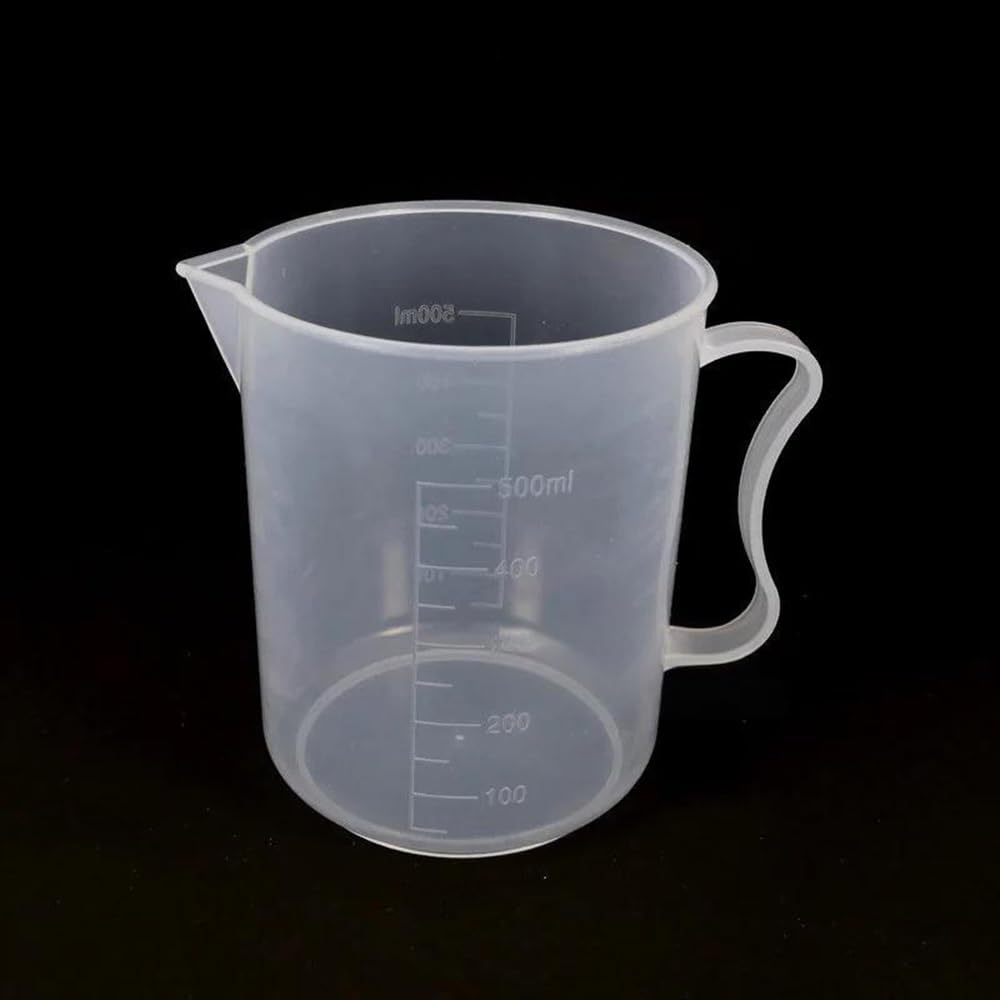 Attrezzature e forniture di laboratorio 1 misurino da laboratorio 250 ml/500 ml/1000 ml/2000 ml/3000 ml/5000 ml con becher graduato manico