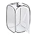 Coolster Ensemencement net cage pliable cage transparente culture cage pour animaux de compagnie Patio pelouse et jardin Tente Pliable (White, One Size)
