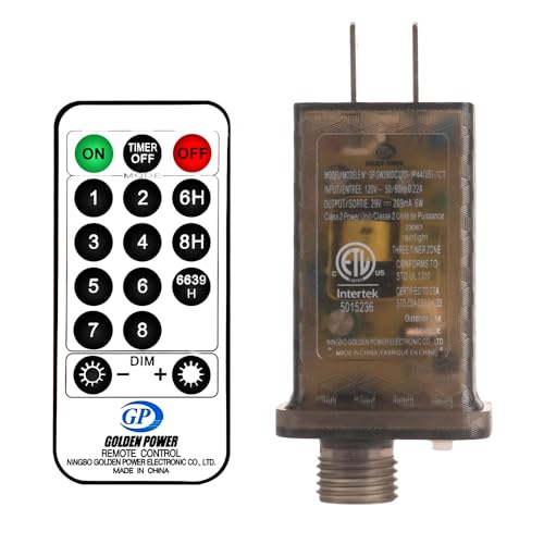 Image of KNONEW 8 Mode Remote and UL Plug for 1500LEDs Christmas String Lights