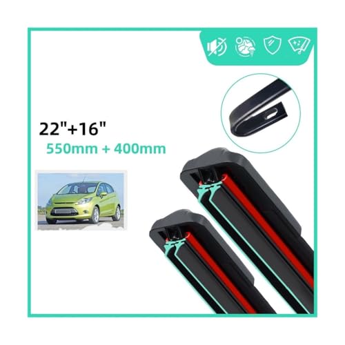 Lame d'essuie-glace Fiesta Hatchback 5 MK5 2003 2004 2005 2006 avant