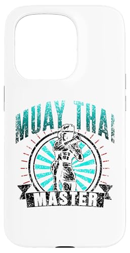 ムエタイ マスターボクシングファイター 格闘技趣味 スマホケース iPhone 15 Pro 用