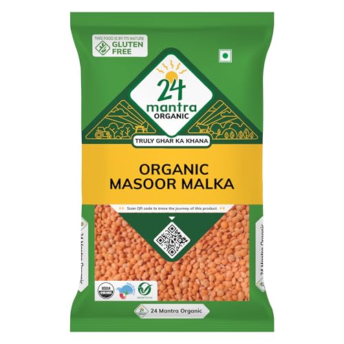 Image of 24 Mantra Organic Masoor Malka Dal, 500g