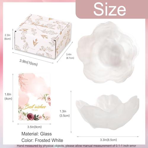Image of Gifts for Women Flower Jewelry Dish Ring Holder Jewellery Tray Vanity Organizer Room Decor Aesthetic Ring Holder Decorative Tray Trinket Dish Valentine's Engagement Birthday Gifts Stocking Stuffers