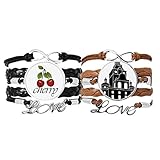 Tamaño: esta elegante pulsera es ajustable entre 17,5 cm y 22,5 cm, para adaptarse a muchos tamaños de muñeca. El ancho es de 2,5 cm