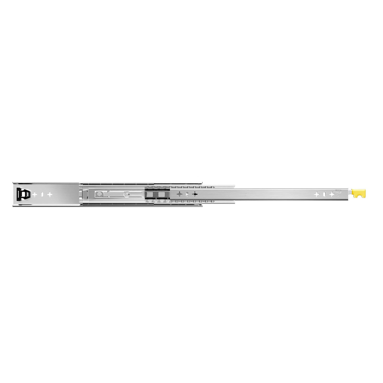 VEVOR Glissière de tiroir à extension complète 750 mm, 113,4 kg, coulisse verrouillable, roulement à billes