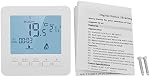 Programmable Thermostat, Digital LCD Thermostat Low Voltage Thermostat Gas Fireplace Thermostat Millivolt Thermostat Smart Temperature Controller 5A