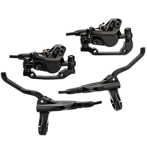 Alomejor Améliorez Les Performances de Votre Vélo avec Un Ensemble de Freins à Disque à Double Piston Gauche et Avant pour Les Pilotes de Kit de Frein Hydraulique de Vélo de Montagne