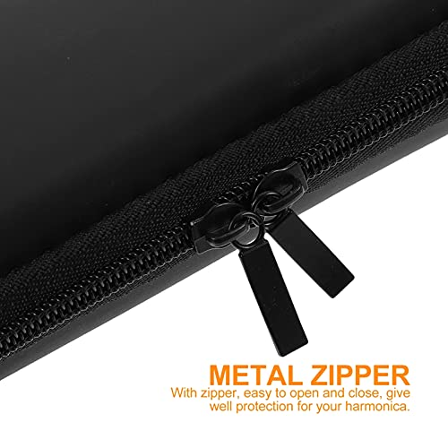 EXCEART Caso Estojo Cabe Um Zip para Gaita Gaita Gaita Gaita Portátil Saco De Armazenamento para a G