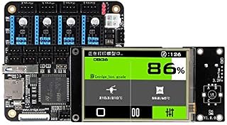 3D Printer Parts Lerdge-X Motherboard Color 3.5" Touch Screen ARM 32 Bit Control Board DIY Board Controller 4XConverter