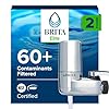 Brita Faucet Mount Water Filter System, Chrome, No-Wait Filtration, Easy Install, Multi-Use Tap Water Filter for Kitchens, Bathrooms & Small Spaces