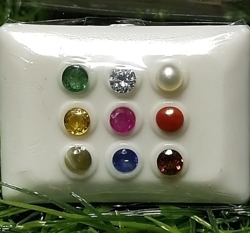 Pierre de naissance naturelle Navratna 3mm pour bijoux faits main - 3