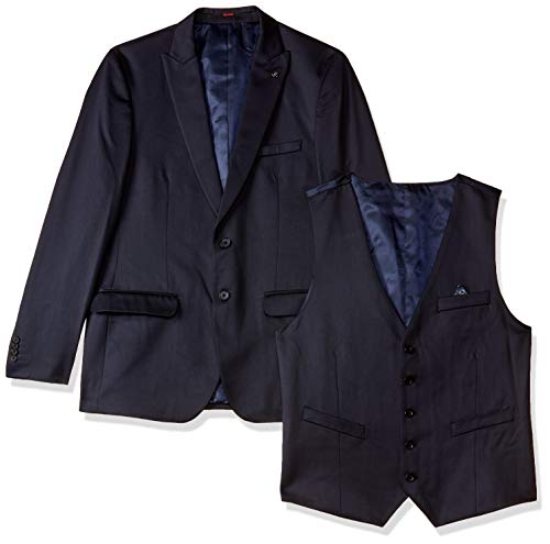 Image of Raymond Men's Peak Lapel Regular Fit Suit