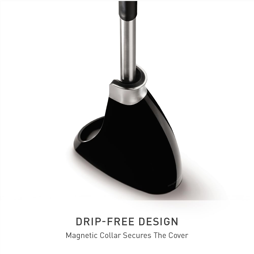 Amazon.com: simplehuman Toilet Brush with Caddy Stainless Steel