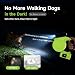 MidingChai Hundeleine 5M mit Licht & Kotbeutel Set,Rollleine Hunde Leine für Mittelgroße & Große Hunde (15-50kg),EIN-Knopf-Steuerung & 360°Verwicklungsfrei,Leine Hund für Training und Spaziergänge