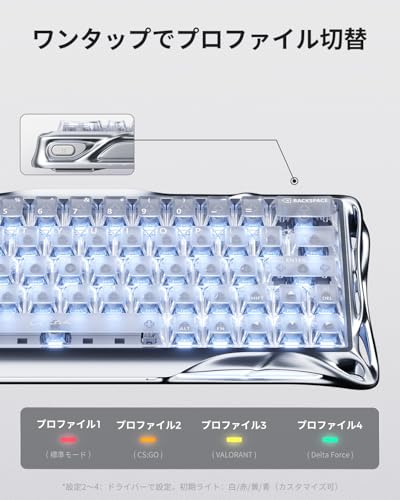 GravaStar - Mercury V60 PRO ゲーミングキーボード の評価 | SHOPSTAFF