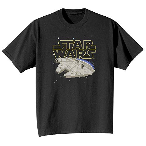 T-shirt Star Wars Falcon noir idéal pour le look casual