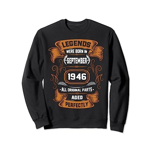 Las leyendas nacieron en septiembre de 1946 regalo de cumpleaños Sudadera