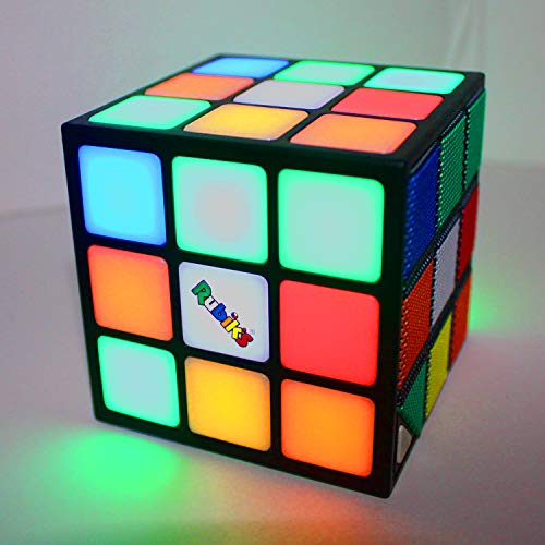 Rubik's Cube Portable Bluetooth Speaker W/Built-In Microphone, Loud Stereo Sound Flashes To Music Beats, 26' Bluetooth Range, Wireless Speaker For Iphone, Google, Huawei, Samsung And More #TOP2