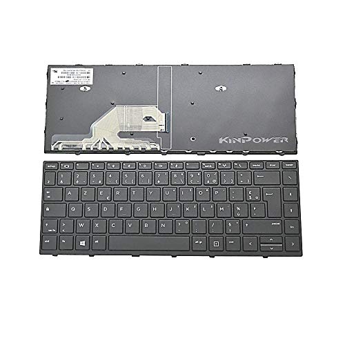 Clavier AZERTY Français pour HP ProBook 430 G5 440 G5 et G1 pièce de rechange noire