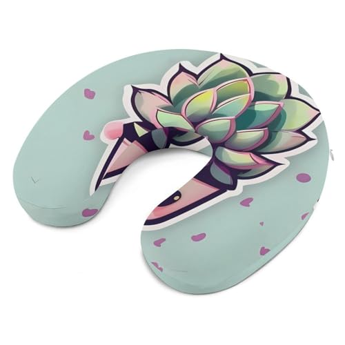 Almohada de viaje espuma viscoelástica tamaño único miniatura 6