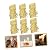 PHENOFICE 50 Pack Natural Wooden Firelighters for Grill Camp Quick Charcoal Starter