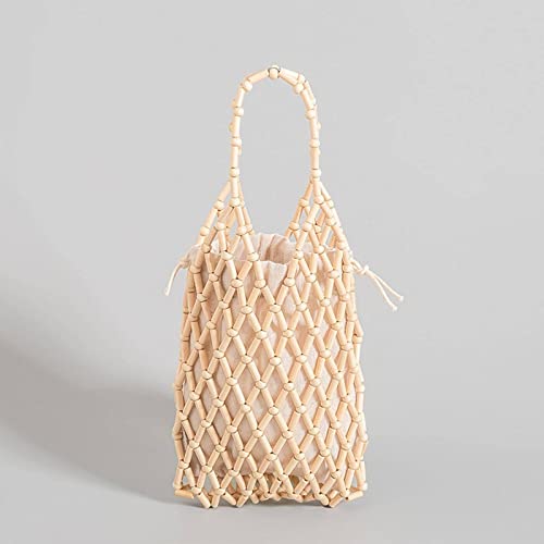 FARZI Cross-Border Handmade Bag DIY Hand-Woven Bag Finished Hollow-Out hot Internet Celebrity Beaded Bag3