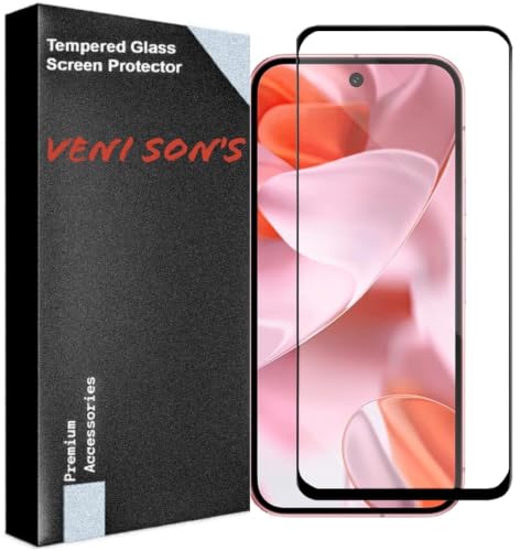 Image of VENI SON'S Scratch And Tear Resistant, Crystal Clear Edge to Edge Tempered Glass Screen Protector Guard Compatible With Google Pixel 10 Pro XL