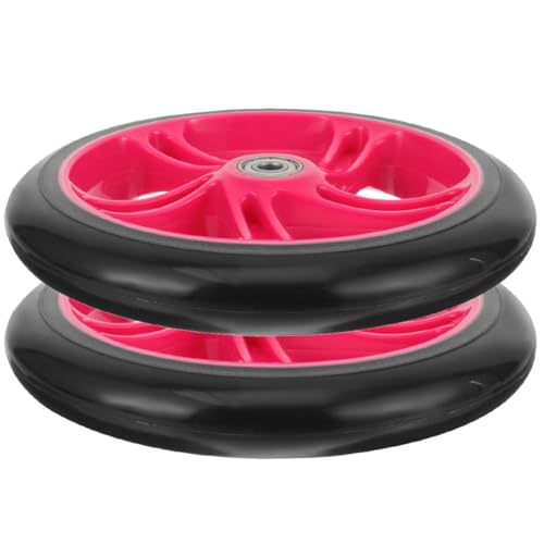 2 roues polyuréthane 175 mm pour trottinette et skateboard Levemolo